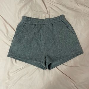 Gray Sweat Shorts